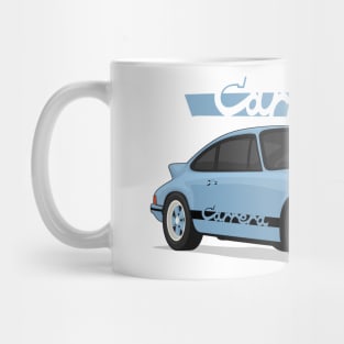 supercar 911 carrera rs turbo 1972 light blue Mug